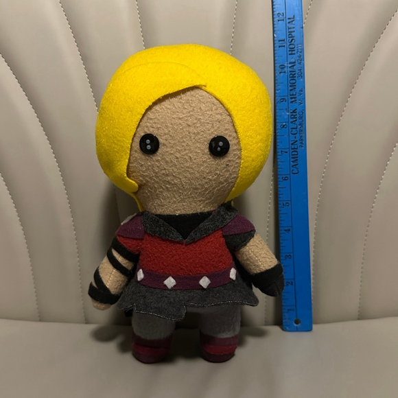 Handmade Amphibia Sasha Waybright Part of Calamity Trio Felt Plush doll 11 in - Picture 1 of 3
